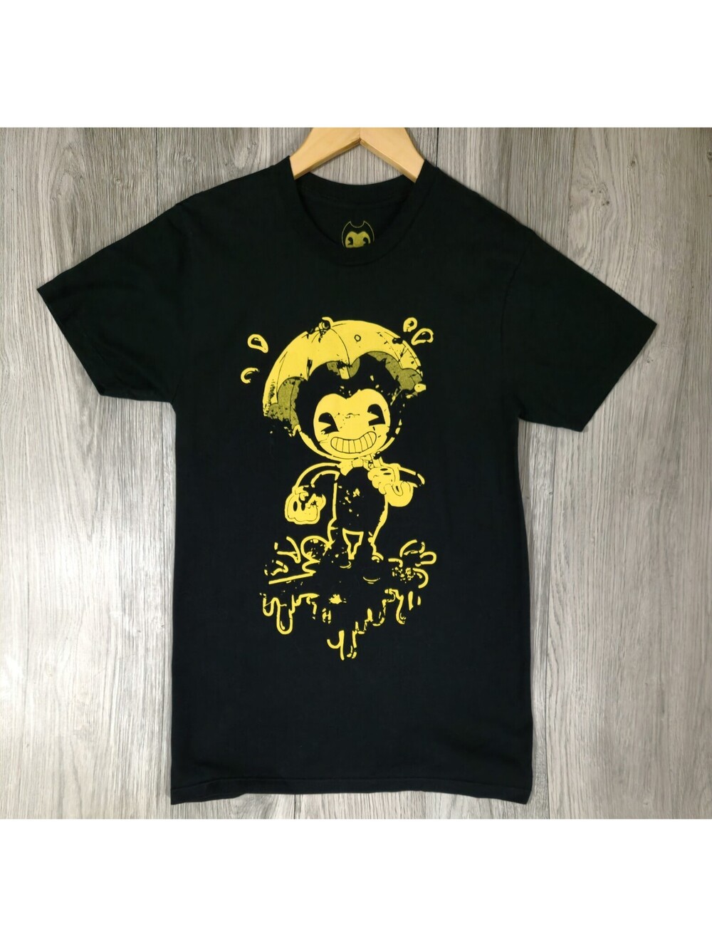Bendy And The Ink Machine T-Shirt - Size S  Gaming Shirt. Horror #12
